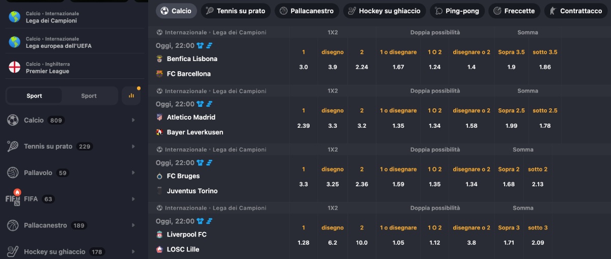 Scommesse Sportive su Flappy Casino